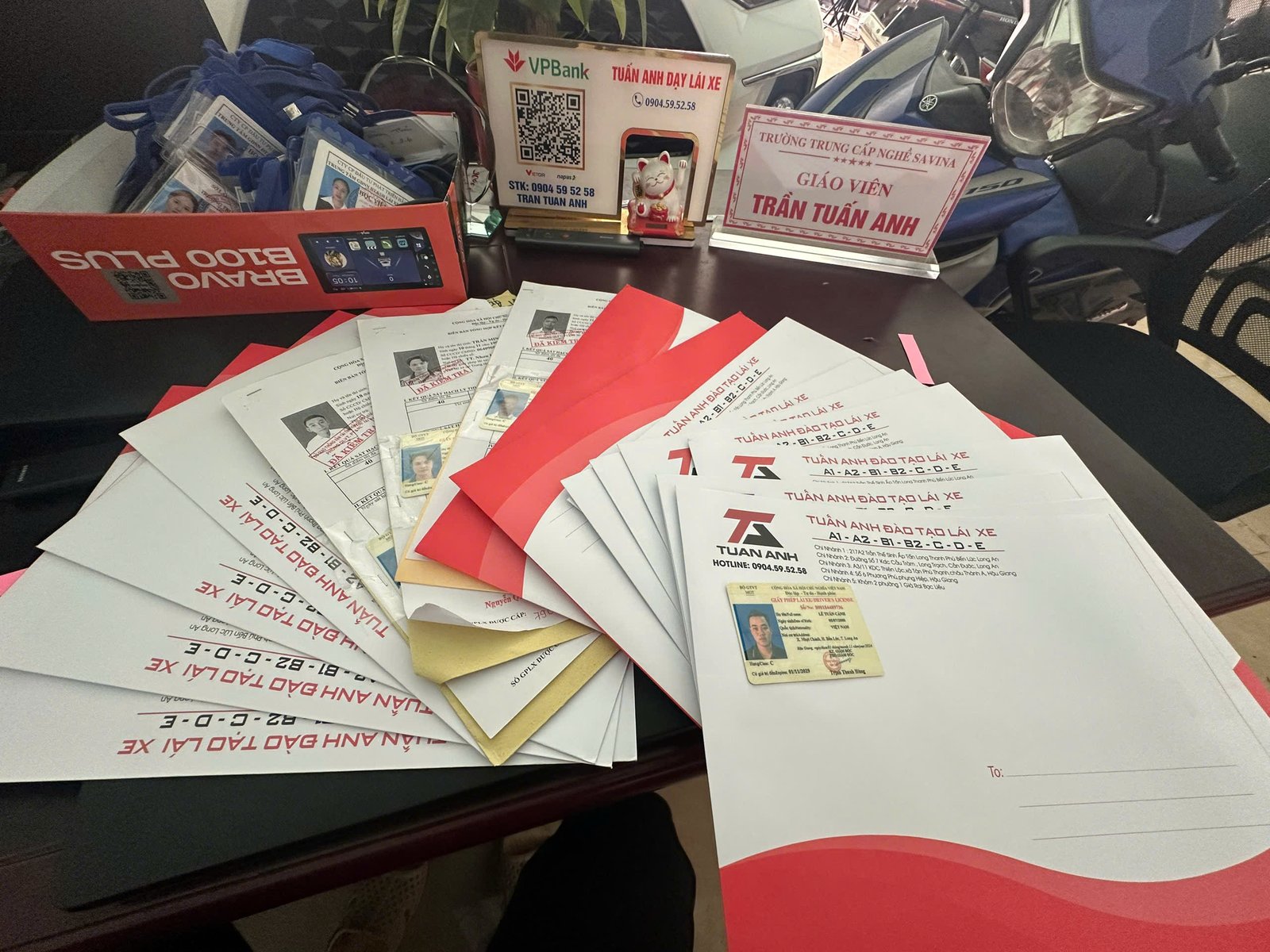 Dạy lái xe Thấy Tuấn Anh